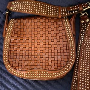Discovery studded crossbody